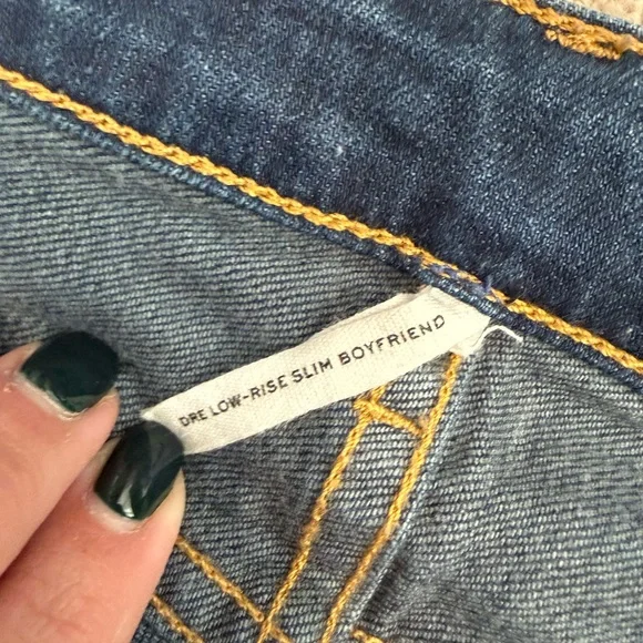 Rag & Bone Dre Low Rise Slim Boyfriend Jeans - Picture 3 of 5